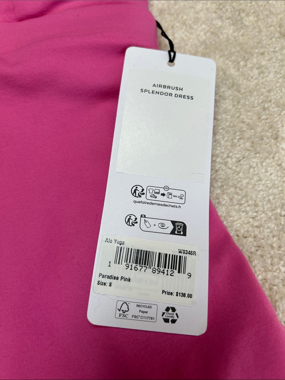 ALO Yoga Airbrush Splendor Dress-NWT!!! - Picture 5 of 12